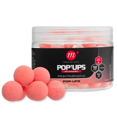 Плуващи топчета Mainline Hi-Visual Pop-ups, Pink Pinenana