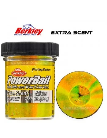 Плаваща паста за пъстърва Berkley Extra Scent Glitter - Rainbow