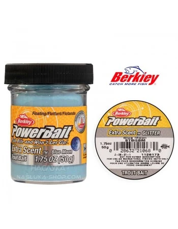 Плаваща паста за пъстърва Berkley Extra Scent Glitter - Blue Moon