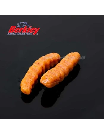 Силиконова ароматизирана камола Berkley Gulp HoneyWorm - Orange