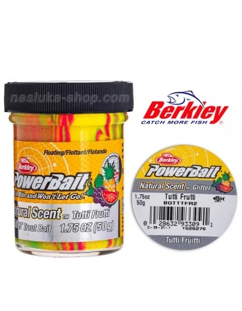 Плуваща паста за пъстърва Berlkey Natural Scent - Tutti Frutti