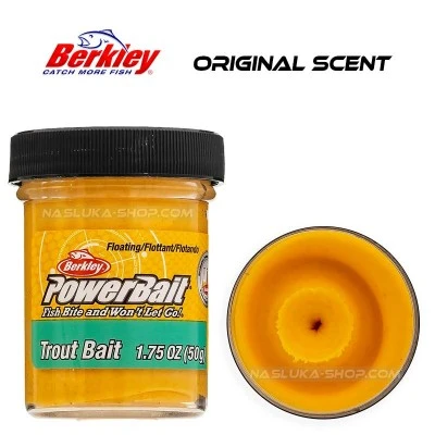 Плаваща паста за пъстърва Berkley Original Scent - Fluo Orange