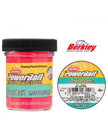 Плаваща паста за пъстърва Berkley Original Scent - Fluo Red