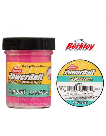 Плаваща паста за пъстърва Berkley Original Scent - Pink