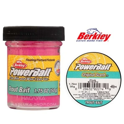 Плаваща паста за пъстърва Berkley Original Scent - Pink