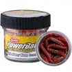 Силиконови ларви Berkley Powerbait Sparkle Honey Worm - Banana Boost - Red/Scales