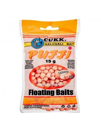 Пуканки за риболов Cukk Puffi - 15г - Чесън