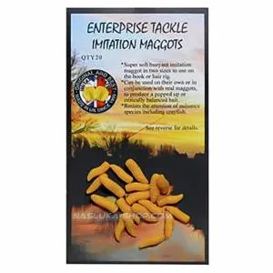 Изкуствен бял червей Enterprise Popup Imitation Maggots, Yellow Изкуствен бял червей Enterprise Popup Imitation Maggots, Yellow