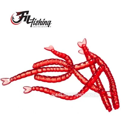 Силиконов вердевас Filex Bloodworm - 7691