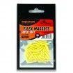 Силиконови бели червеи Filex Maggots - цвят FF02 Fluo Yellow