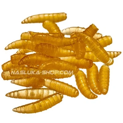 Силиконови бели червеи Filex Maggots - цвят FF03 Perla