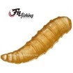 Силиконови бели червеи Filex Maggots - цвят FF03 Perla