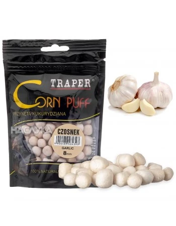Пуканки за стръв Traper Corn Puff - Чесън