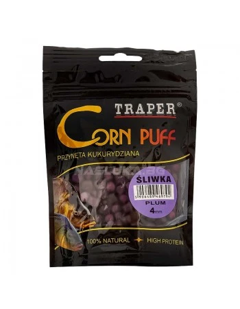 Пуканки за стръв Traper Corn Puff - Слива