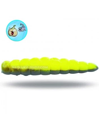 Силиконови ларви-камола Magic Trout B-Maggot - Black Yellow