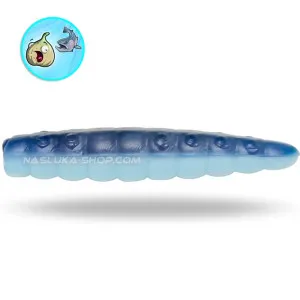 Силиконови ларви-камола Magic Trout B-Maggot, White Blue Силиконови ларви-камола Magic Trout B-Maggot, White Blue