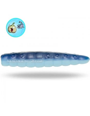 Силиконови ларви-камола Magic Trout B-Maggot - White Blue