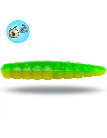 Силиконови ларви-камола Magic Trout B-Maggot - Yellow  Green