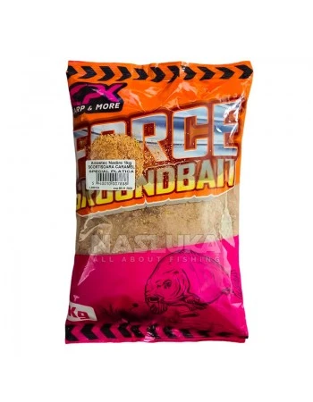 Захранка за платика CPK Force Groundbait Caramel Special Platica, 1.0кг