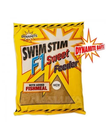 Захранка Dynamite Baits Groundbait Swim Stim F1 Sweet Feeder, 1.8кг