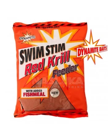 Захранка Dynamite Baits Groundbait Swim Stim Red Krill Feeder, 1.8кг
