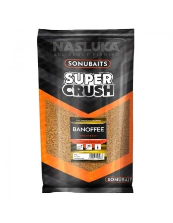 Захранка Sonubaits Super Crush Groundbait 2.0кг, Banoffee