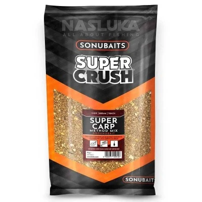 Захранка за метод фидер Sonubaits Super Crush Groundbait, Super Carp Method Mix