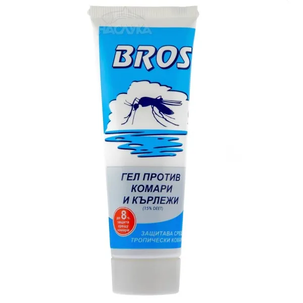 Репелент, гел против комари и кърлежи Bros — снимка 1