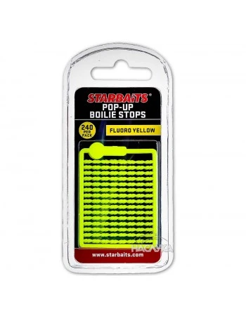 Стопери за шаранджийски риболов StarBaits Pop-Up Boilie Stops Fluoro Yellow