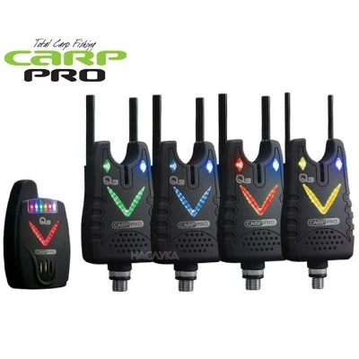 Сигнализатори с централа за шаранджийски риболов Carp Pro Q3 - 4+1