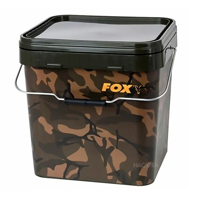 Шаранджийска кофа FOX Camo Square Bucket