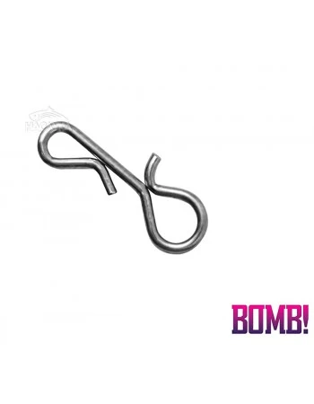 Карабинка - бърза връзка за силиконови примамки Bomb Twisto Snap