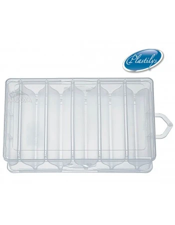 Двойна кутия за воблери Plastilys - 10 отделения