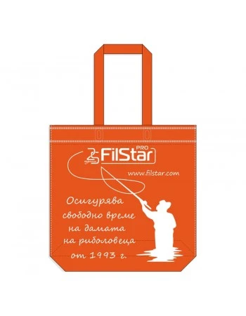 Чанта-торба от плат Filstar, оранжев цвят