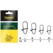 Карабинки за ултралайт спининг Delphin Fastlock Micro Snap