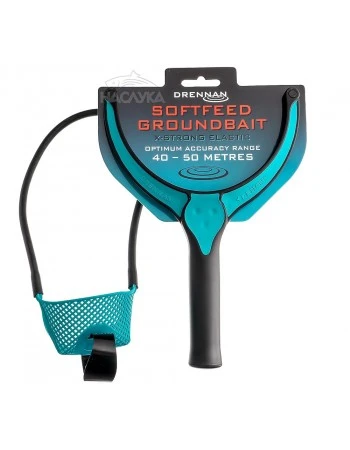 Прашка за захранване Drennan Softfeed Groundbait X-Strong Latex 40-50м