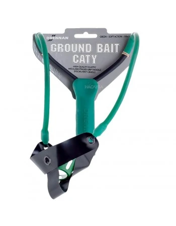 Прашка за захранване Drennan Ground Bait Caty – зелена