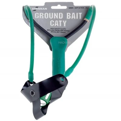 Прашка за захранване Drennan Ground Bait Caty – зелена