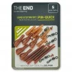 Комплект бързи връзки с клипс и шлаух The End
