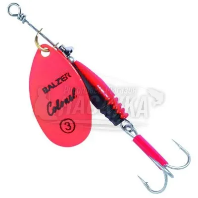 Блесна Balzer Colonel Fluo Red