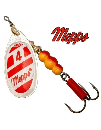 Блесна Mepps Aglia Blanc Rouge - AG