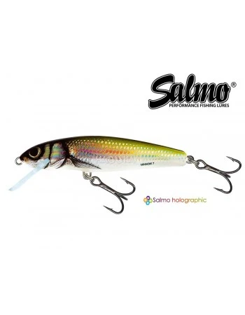 Воблер Salmo Minnow - потъващ, цвят HBL