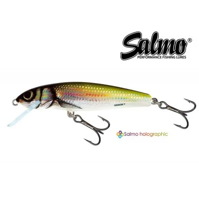Воблер Salmo Minnow - потъващ, цвят HBL