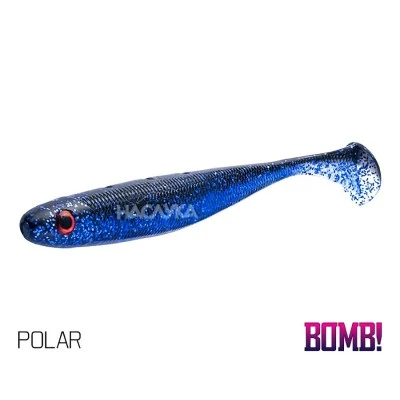 Силиконови примамки BOMB Rippa - Polar - 5 броя