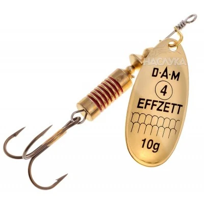 DAM Spinner Gold Блесна D.A.M. Effzett Spinner - Gold