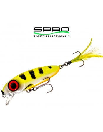 Воблер SPRO Iris Underdog - цвят Hot Perch
