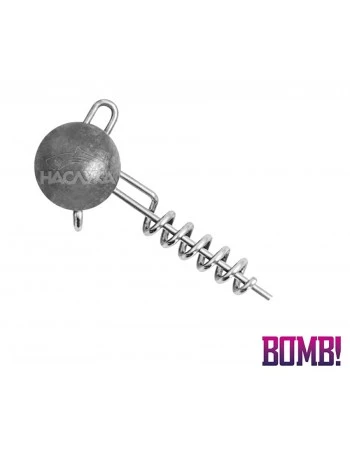 Джиг глава - Чебурашка със спирала Bomb Twisto