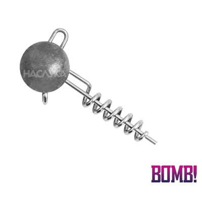 Джиг глава - Чебурашка със спирала Bomb Twisto