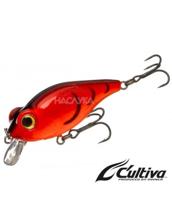 Воблер Owner Cultiva Bug Eye Bait - цвят 08-Fire Red