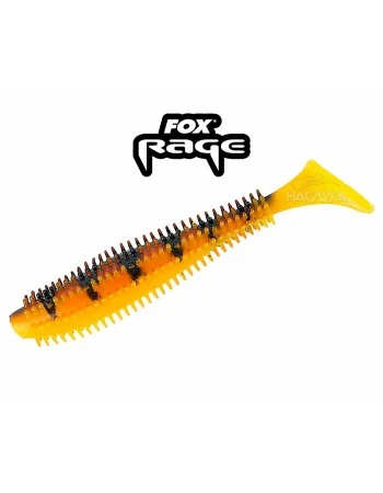 Силиконова примамка Fox Spikey Shad - Hot Tiger